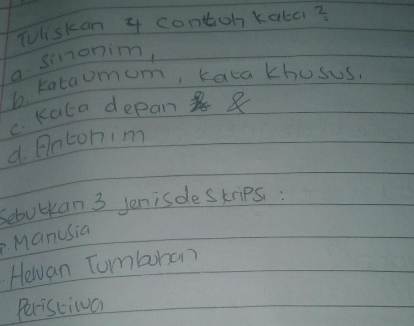 Detail Contoh Kata Umum Nomer 14