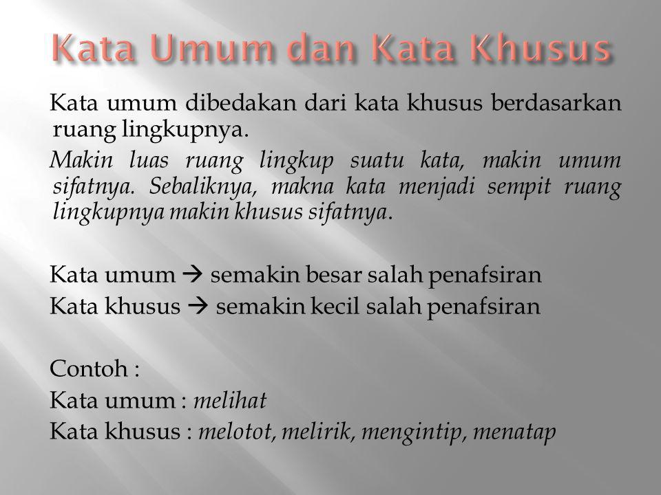 Detail Contoh Kata Umum Nomer 52