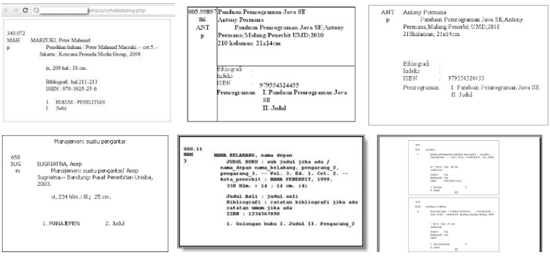 Detail Contoh Katalog Perpustakaan Nomer 16