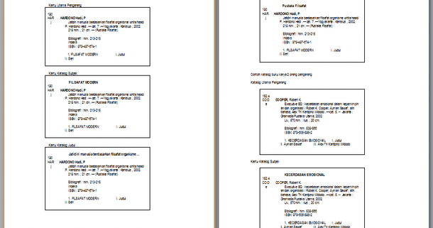 Detail Contoh Katalog Perpustakaan Nomer 10
