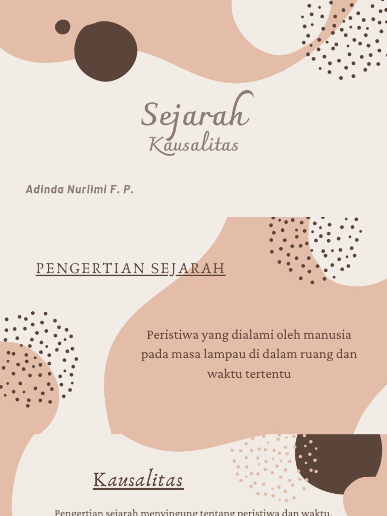 Detail Contoh Kausalitas Dalam Sejarah Nomer 45