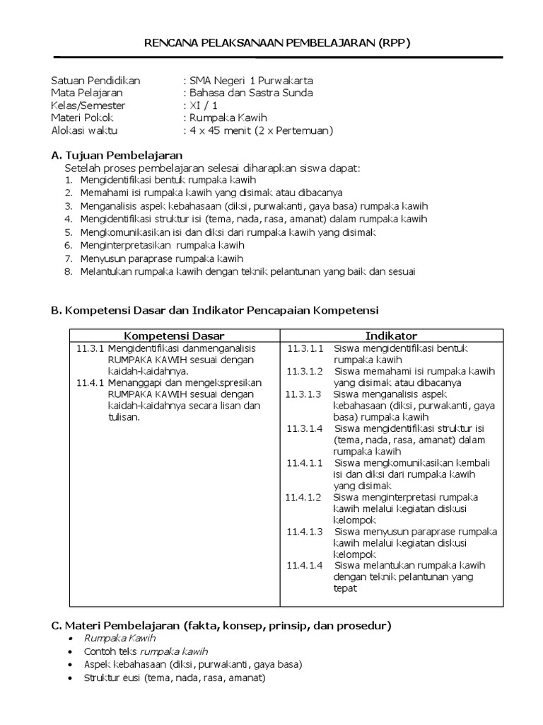 Detail Contoh Kawih Buhun Nomer 29