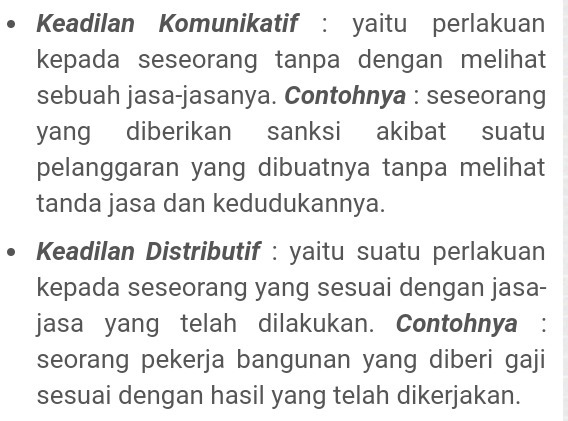 Detail Contoh Keadilan Legal Nomer 2