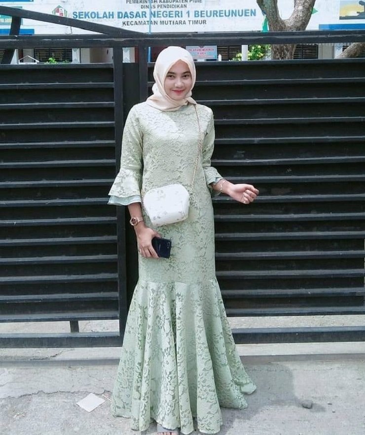 Detail Contoh Kebaya Muslim Modern Nomer 24