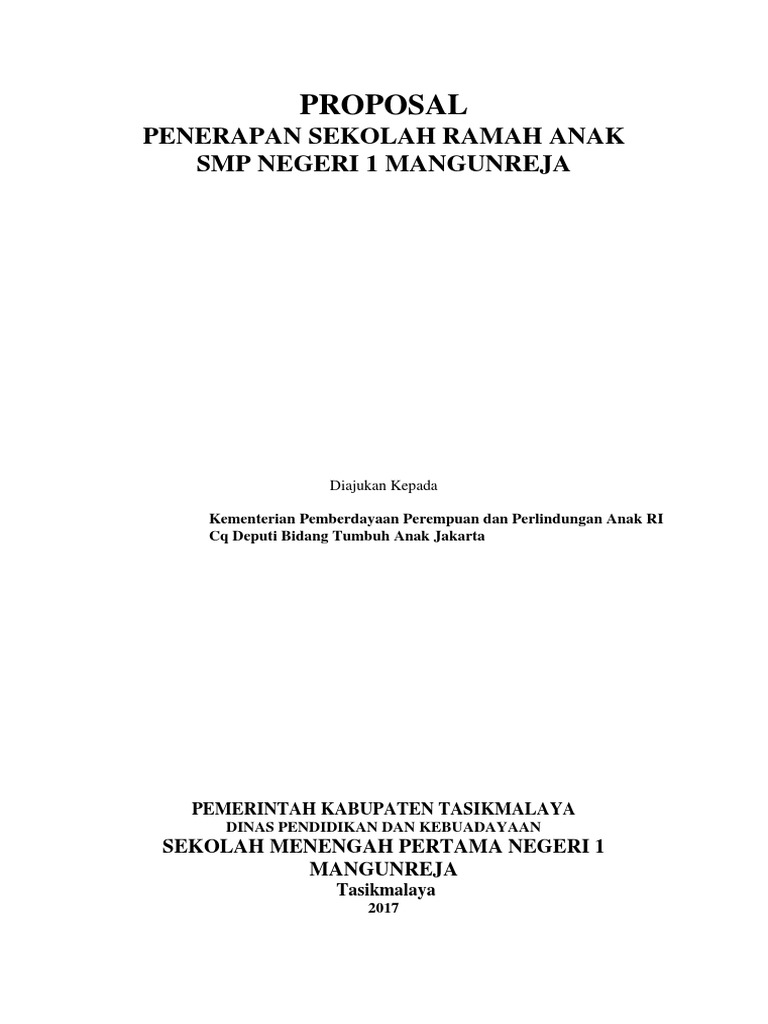 Detail Contoh Kegiatan Inovatif Sekolah Ramah Anak Nomer 41