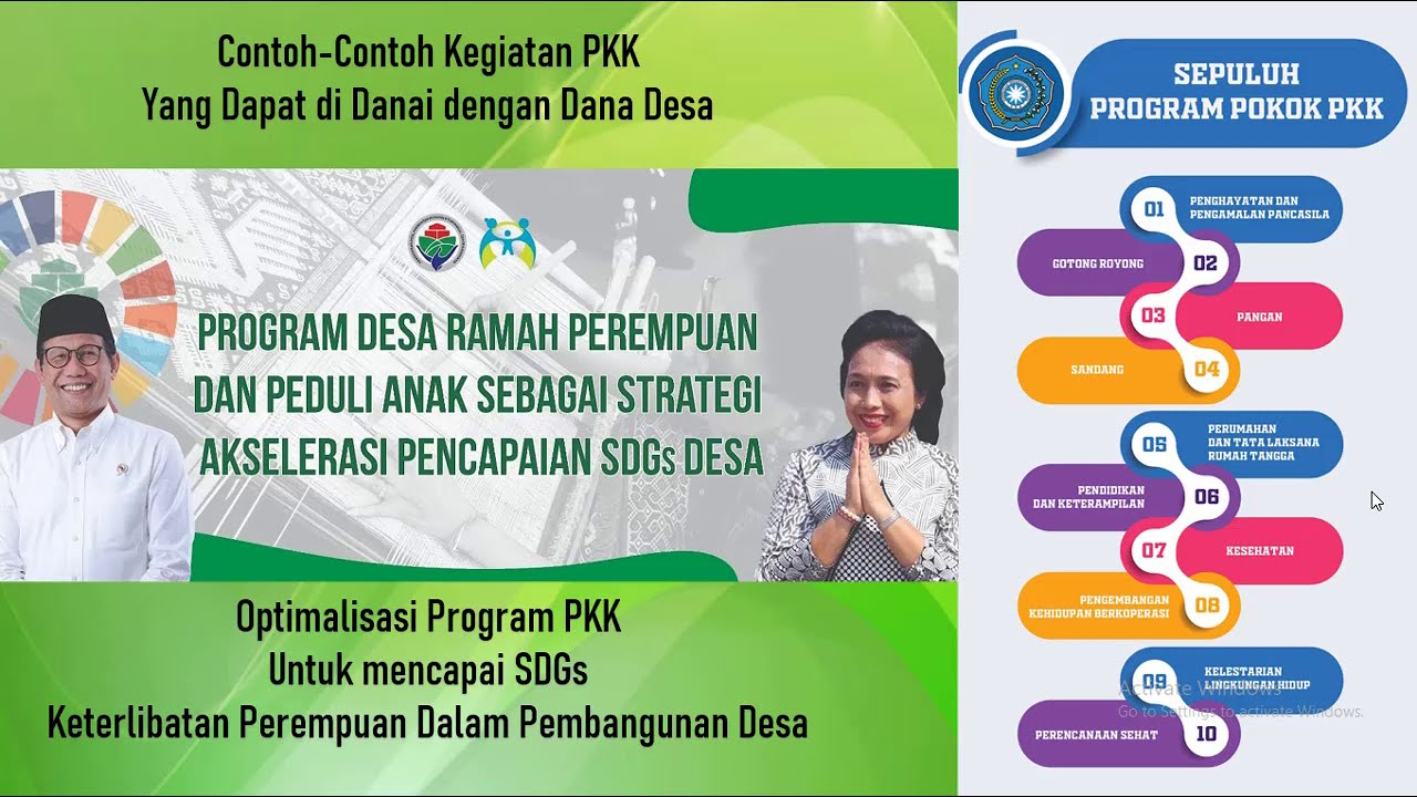 Detail Contoh Kegiatan Pkk Desa Nomer 23