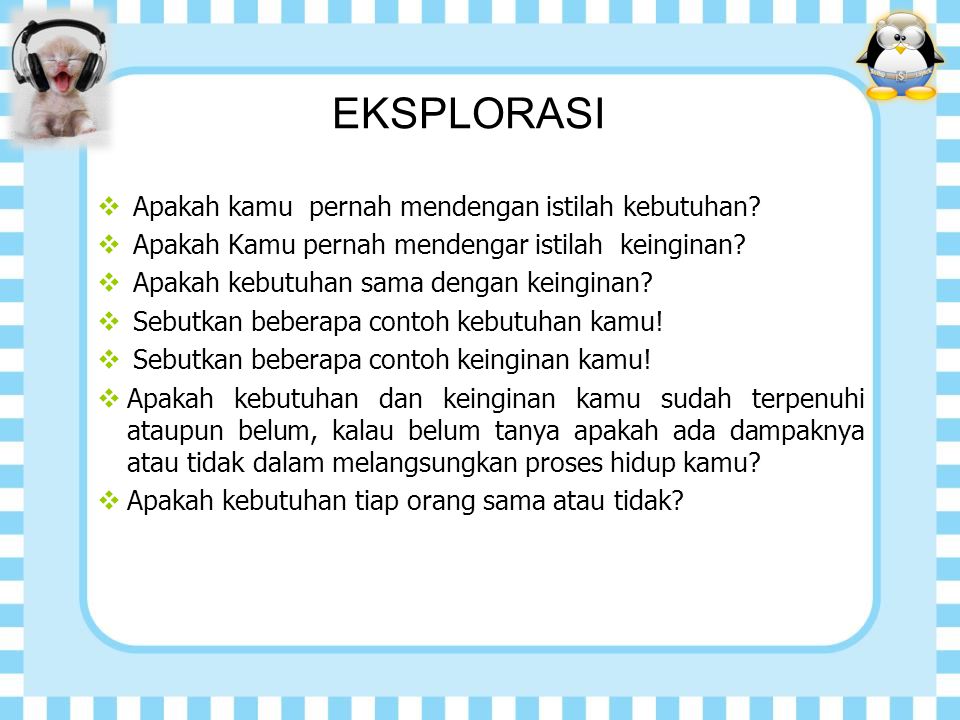 Detail Contoh Keinginan Dan Kebutuhan Nomer 25