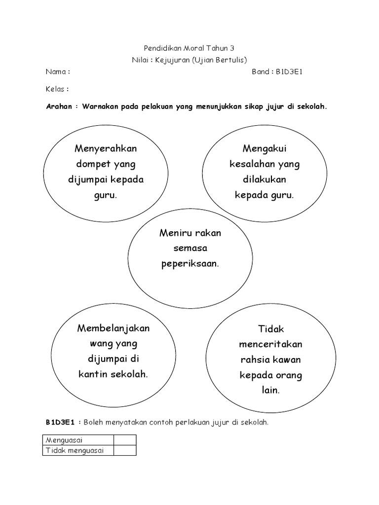 Detail Contoh Kejujuran Di Sekolah Nomer 34