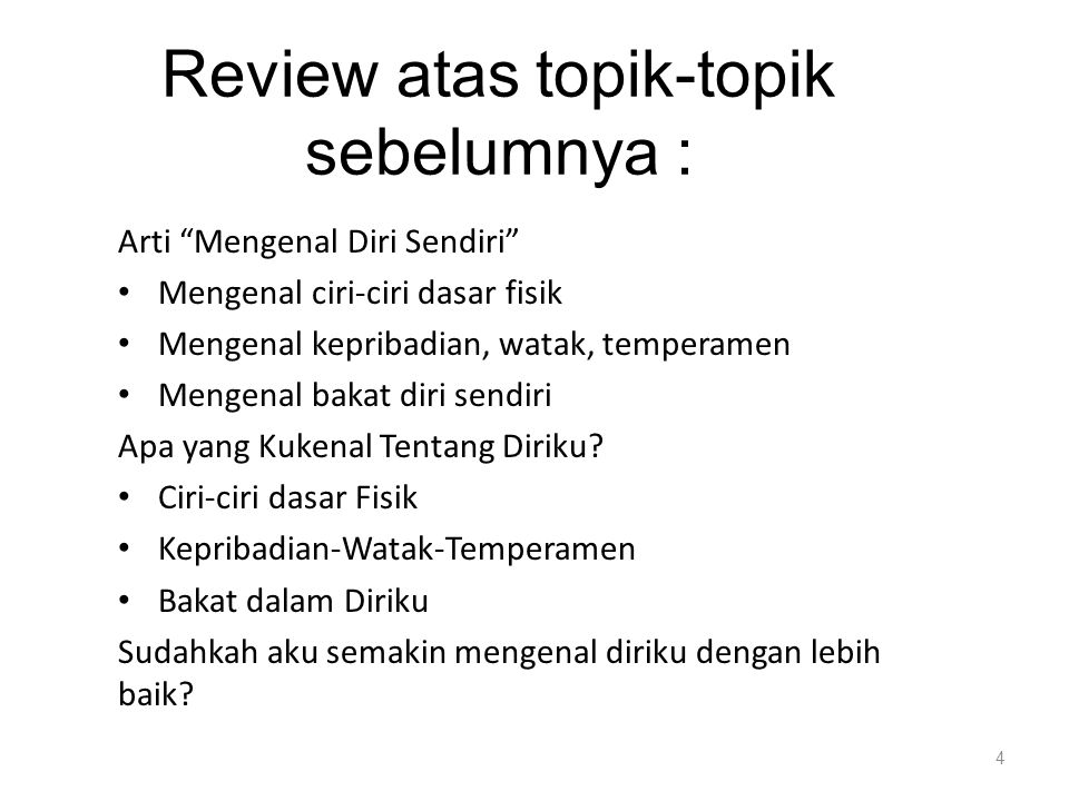 Detail Contoh Kekurangan Diri Nomer 11