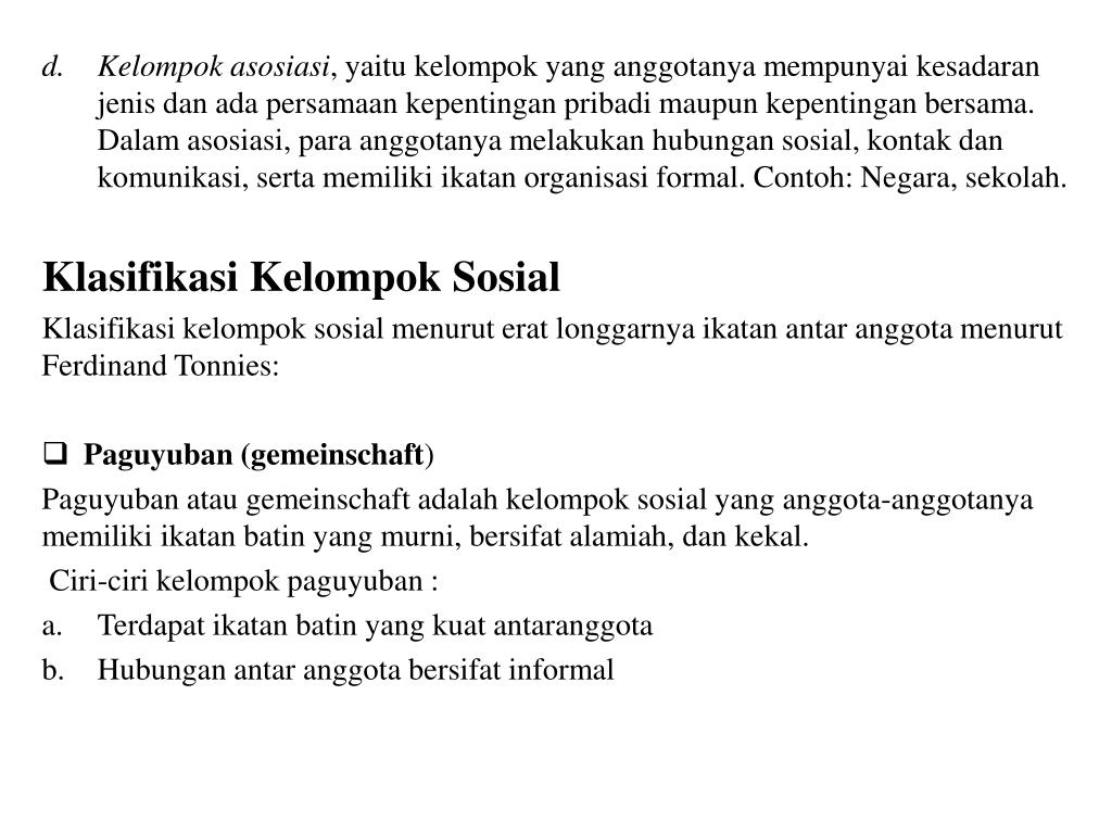 Detail Contoh Kelompok Asosiasi Nomer 19