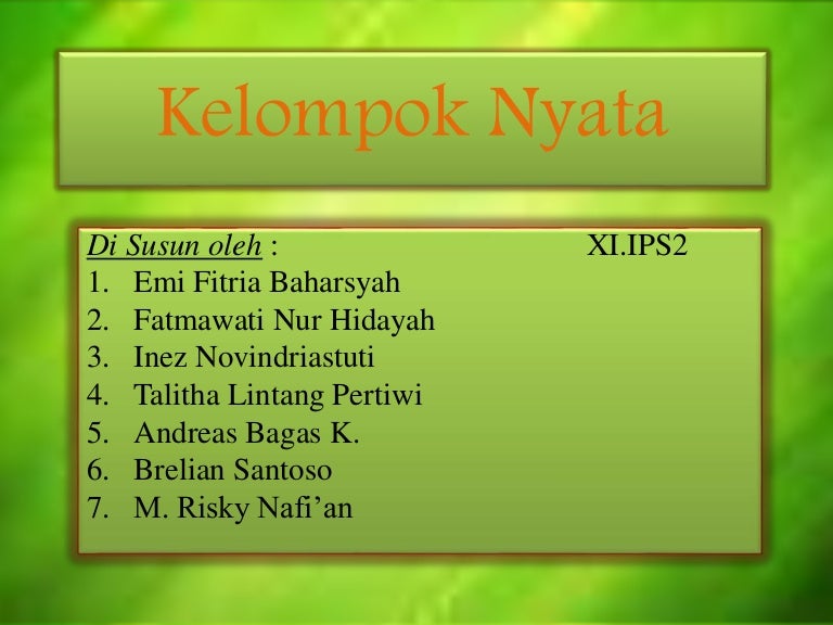 Detail Contoh Kelompok Asosiasi Nomer 31