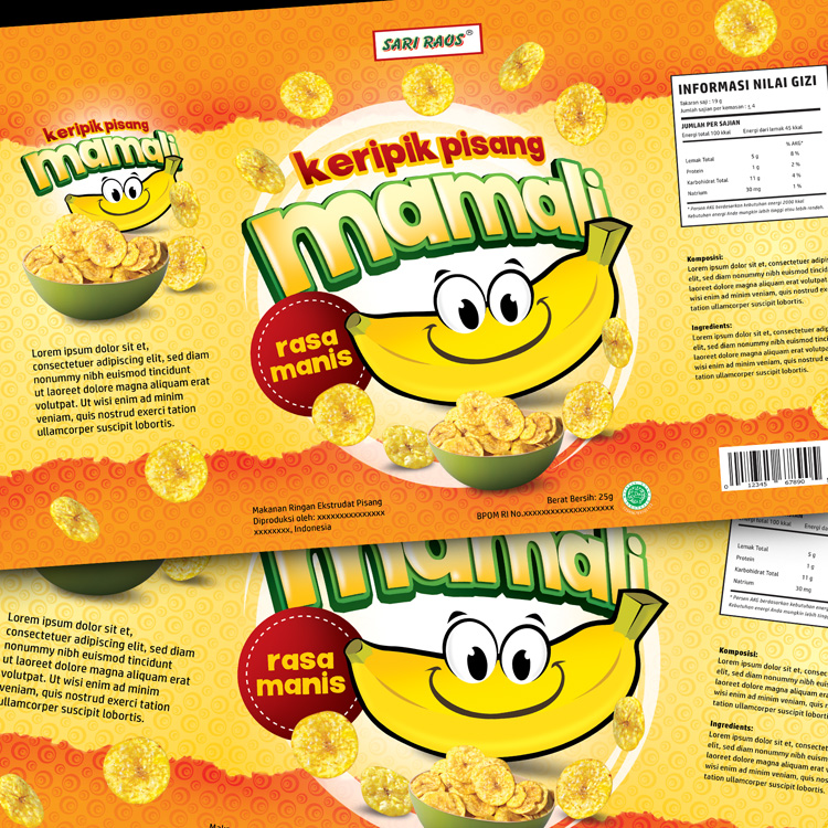 Detail Contoh Kemasan Keripik Pisang Nomer 49