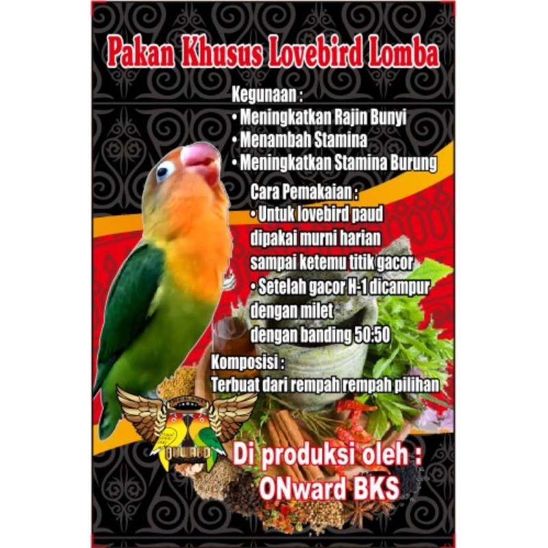 Detail Contoh Kemasan Makanan Burung Nomer 22