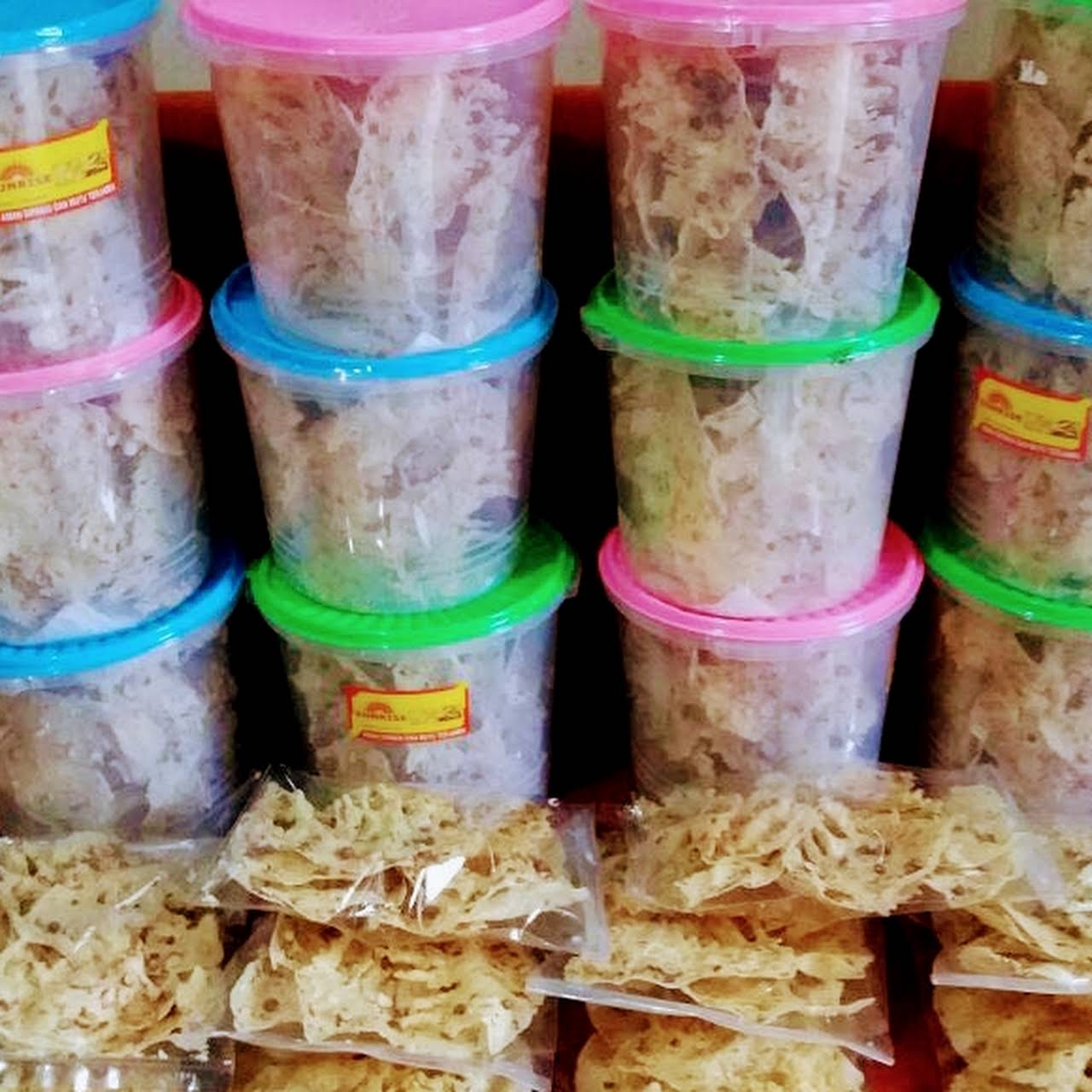 Detail contoh kemasan peyek koleksi nomer 29