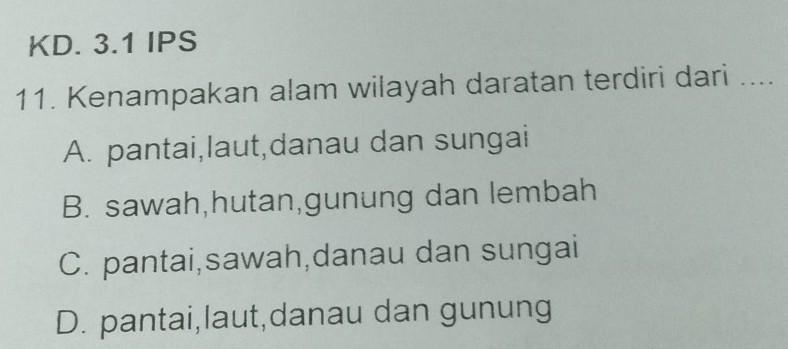 Detail Contoh Kenampakan Alam Wilayah Daratan Nomer 49