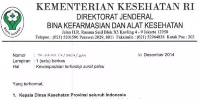 Detail Contoh Kepala Surat Nomer 3