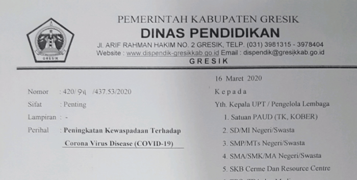 Detail Contoh Kepala Surat Nomer 29