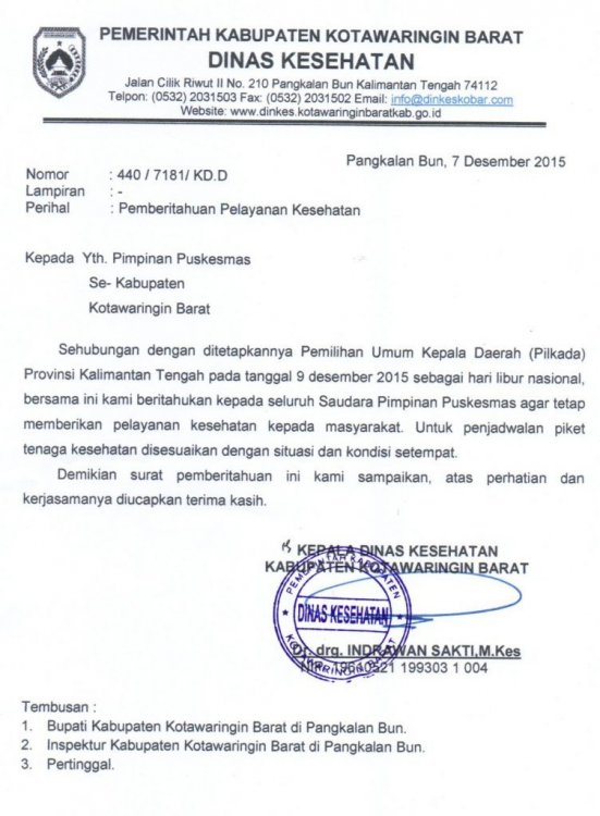 Detail Contoh Kepala Surat Nomer 30