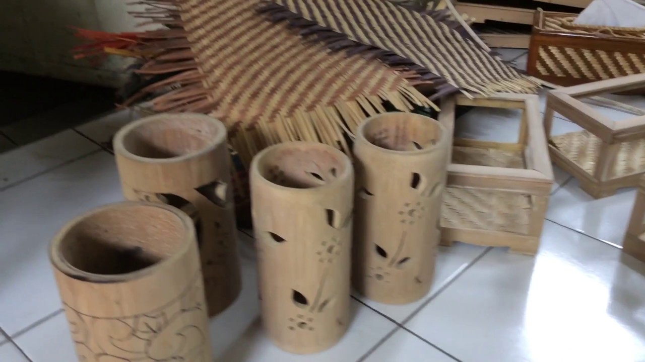 Detail Contoh Kerajinan Bahan Keras Dari Bambu Nomer 47