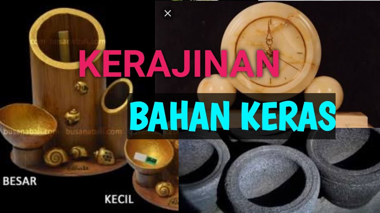 Detail Contoh Kerajinan Dari Bahan Keras Nomer 26