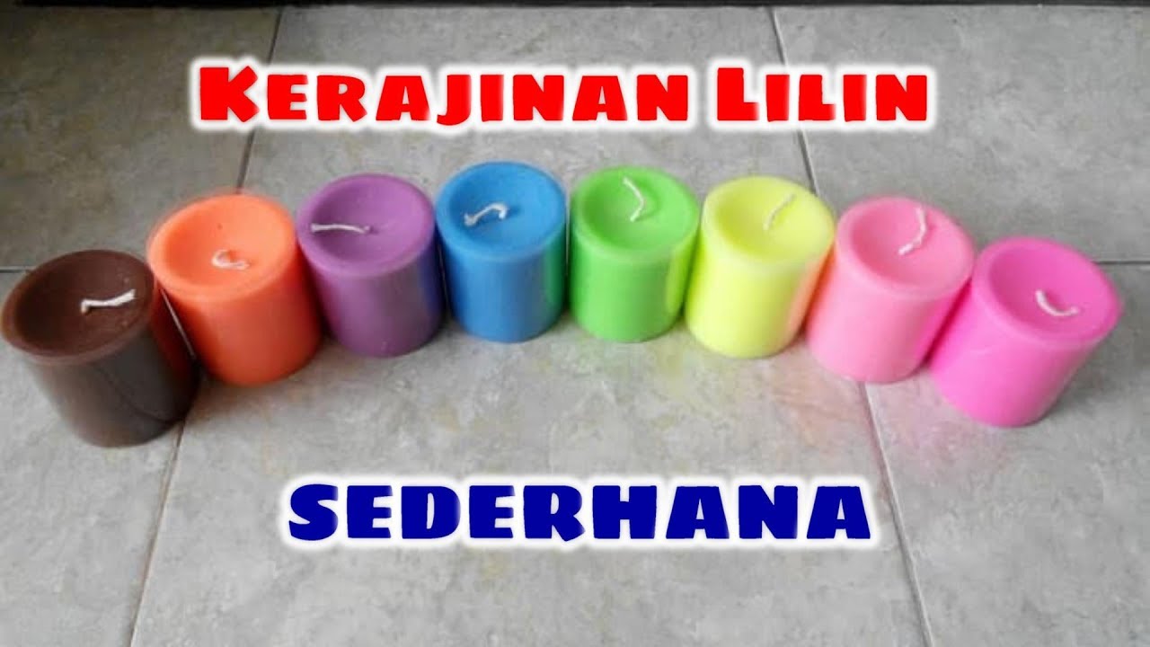 Detail Contoh Kerajinan Dari Bahan Lilin Nomer 44