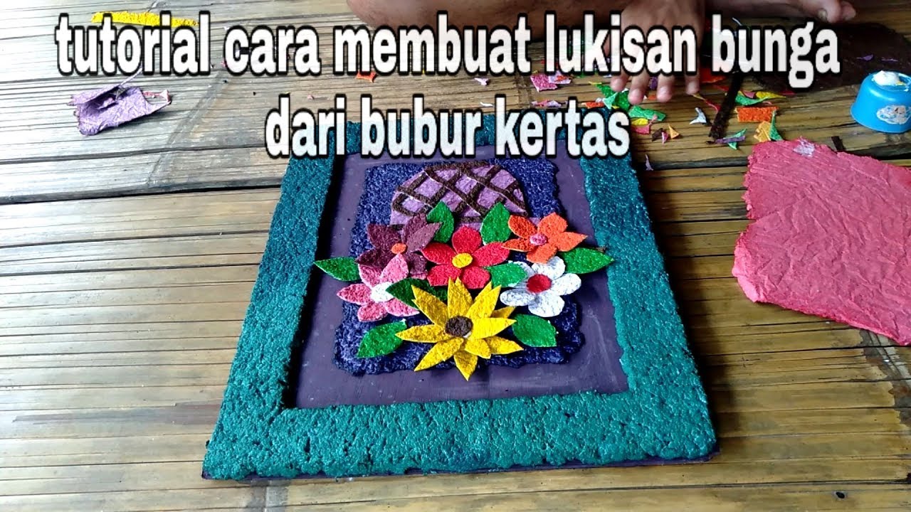 Detail Contoh Kerajinan Dari Bubur Kertas Nomer 5