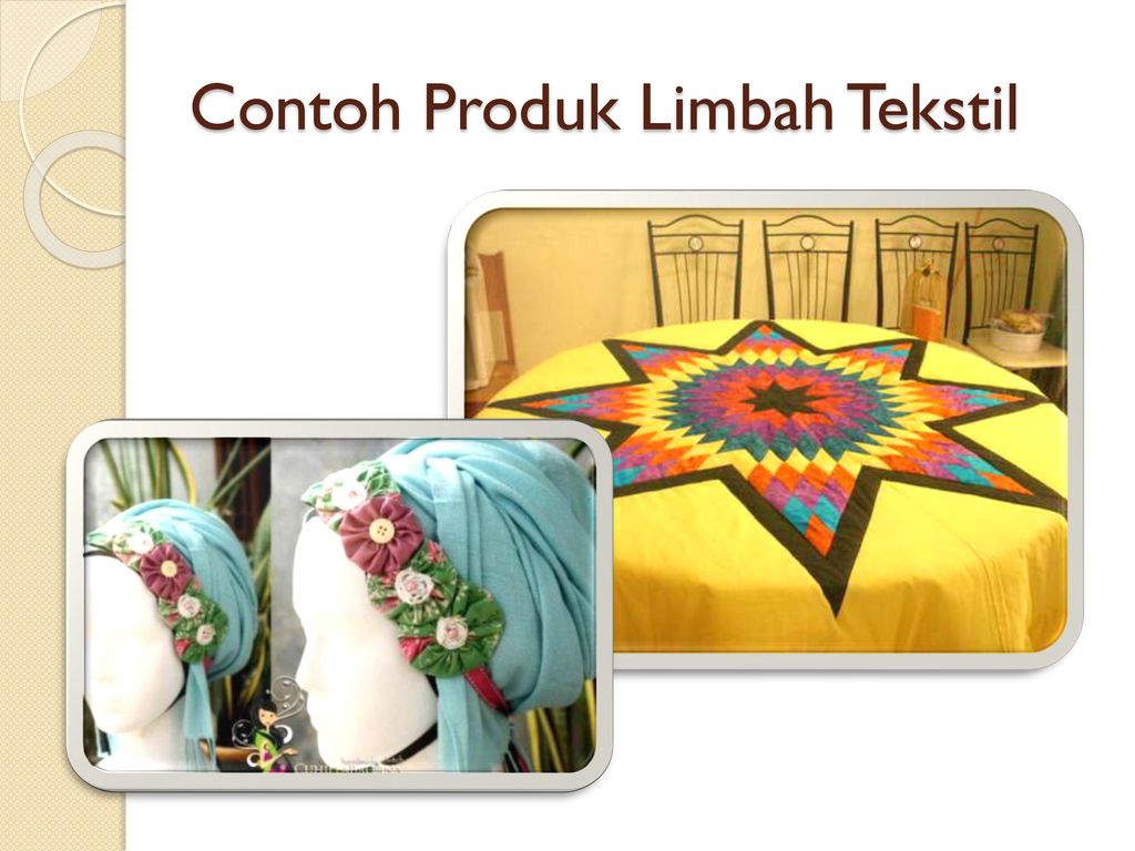 Detail Contoh Kerajinan Limbah Tekstil Nomer 46