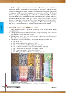 Detail Contoh Kerajinan Tekstil Tradisional Nomer 52