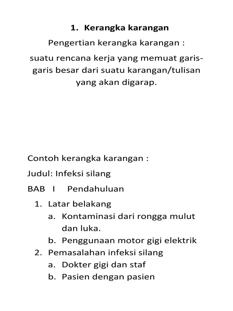 Detail Contoh Kerangka Cerita Nomer 17