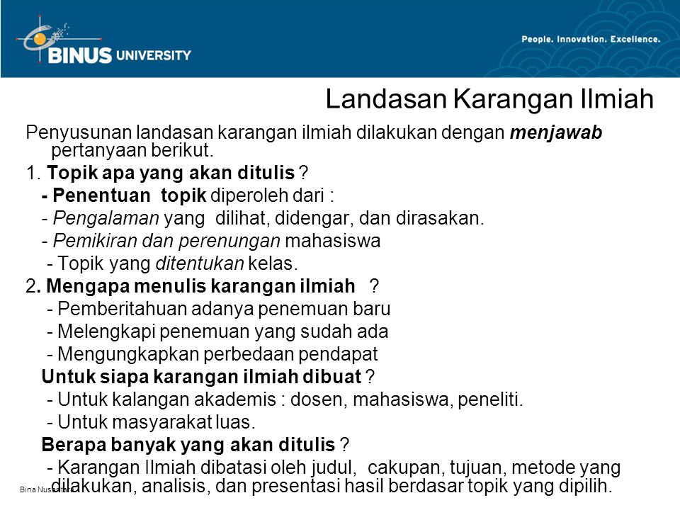 Detail Contoh Kerangka Karangan Ilmiah Nomer 15