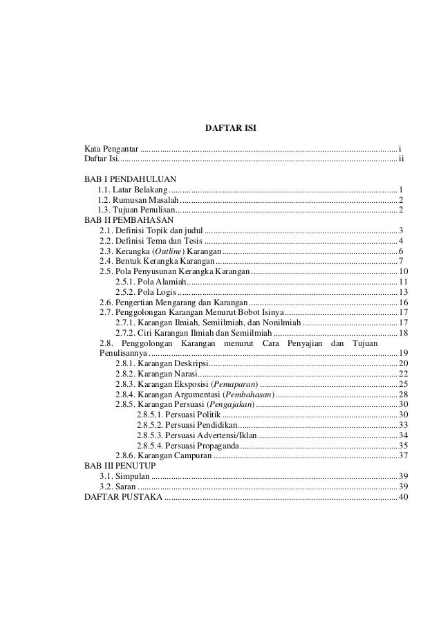 Detail Contoh Kerangka Karya Ilmiah Sederhana Nomer 18