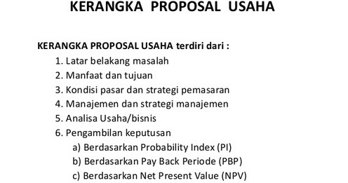 Detail Contoh Kerangka Proposal Kegiatan Nomer 33