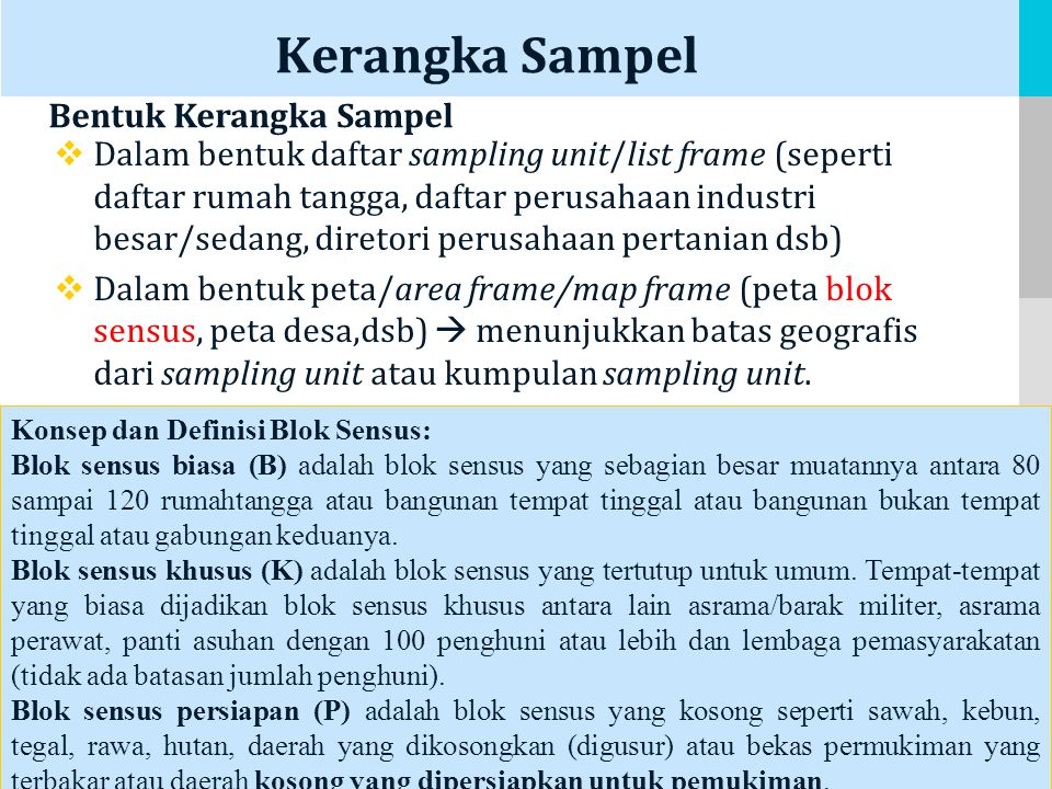 Detail Contoh Kerangka Sampling Nomer 5