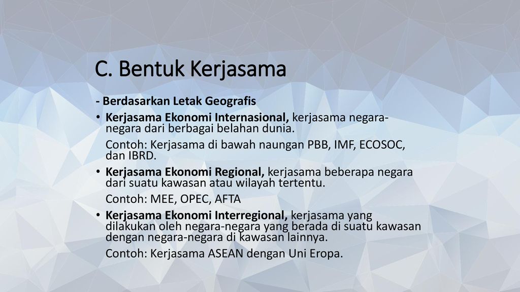 Detail Contoh Kerjasama Multilateral Indonesia Nomer 52