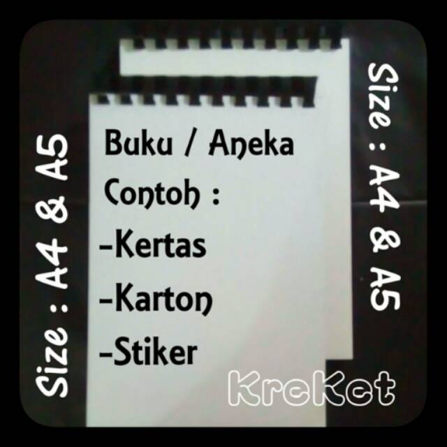 Detail Contoh Kertas A4 Nomer 30