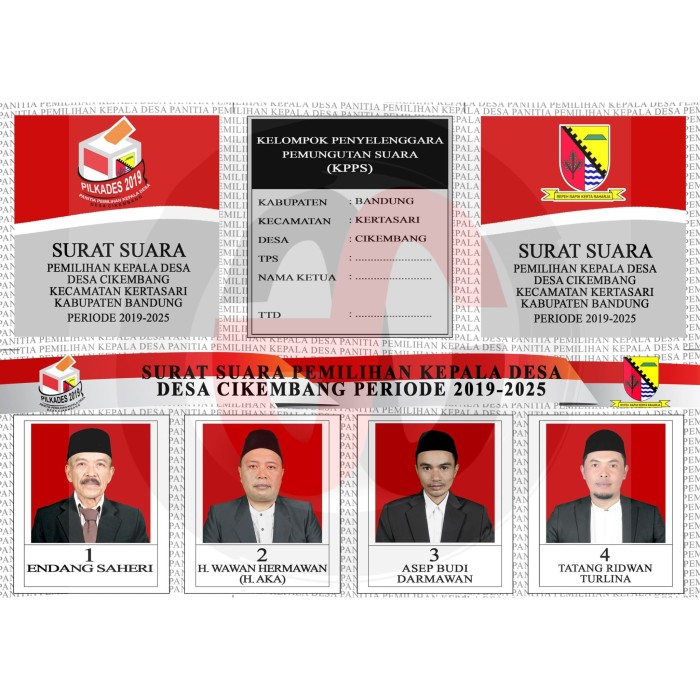 Detail Contoh Kertas Pemilu 2019 Nomer 36