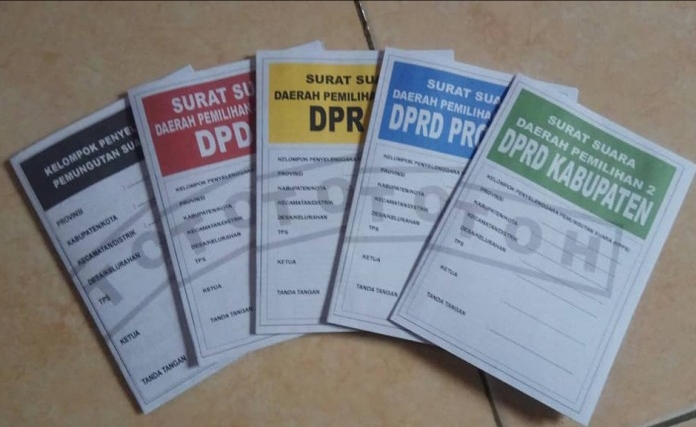 Detail Contoh Kertas Suara Nomer 30