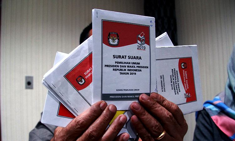 Detail Contoh Kertas Suara Pemilu 2019 Nomer 18