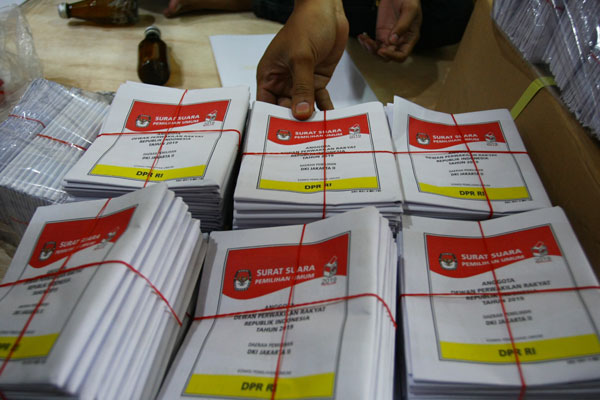 Detail Contoh Kertas Suara Pemilu 2019 Nomer 22