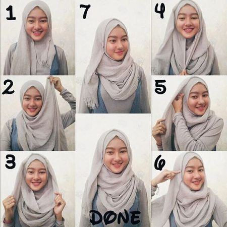 Detail Contoh Kerudung Pashmina Nomer 22