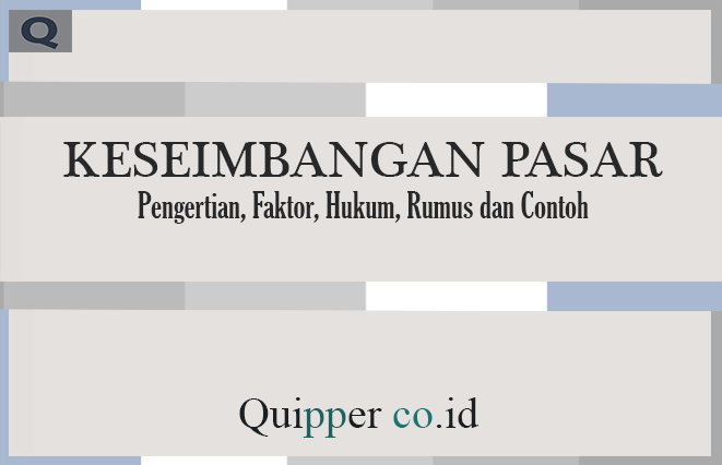 Detail Contoh Keseimbangan Pasar Nomer 51