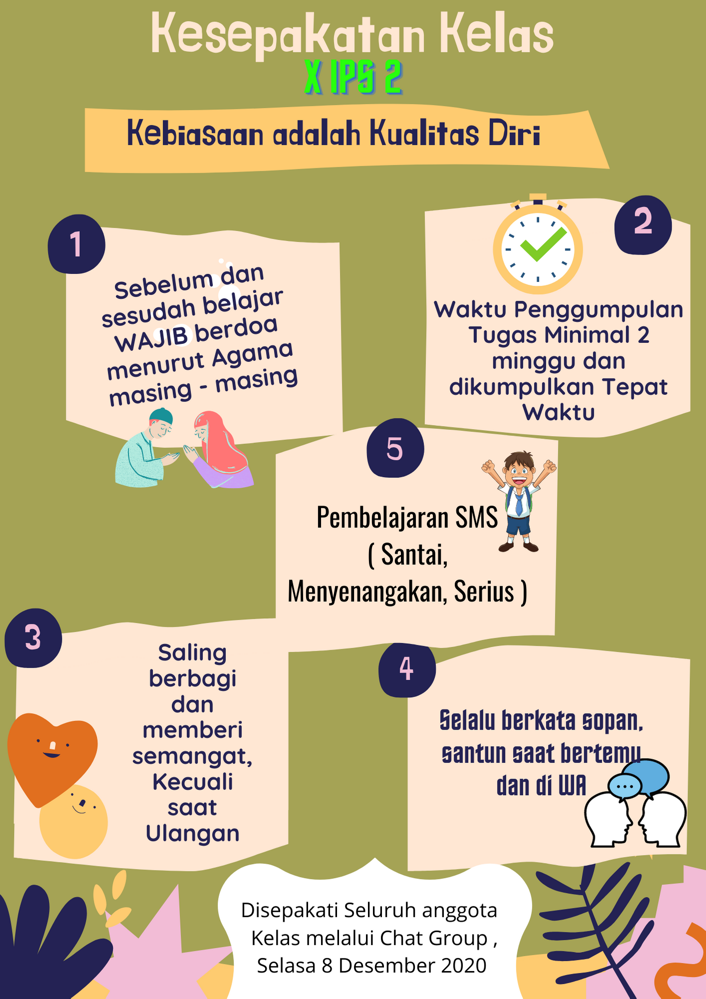 Detail Contoh Kesepakatan Kelas Nomer 25