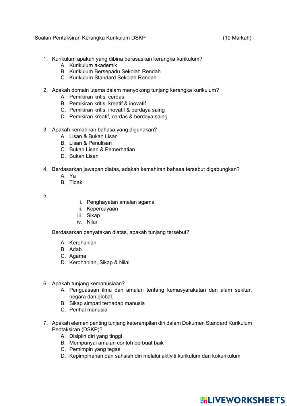 Detail Contoh Keterampilan Diri Nomer 27