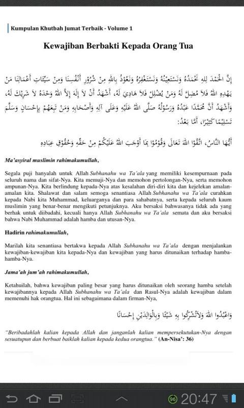 Download Contoh Khutbah Jumat Lengkap Nomer 5