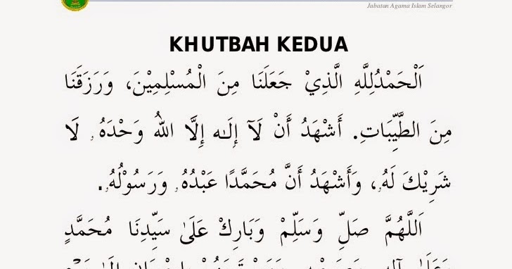 Detail Contoh Khutbah Jumat Lengkap Dengan Pembuka Dan Penutup Nomer 28