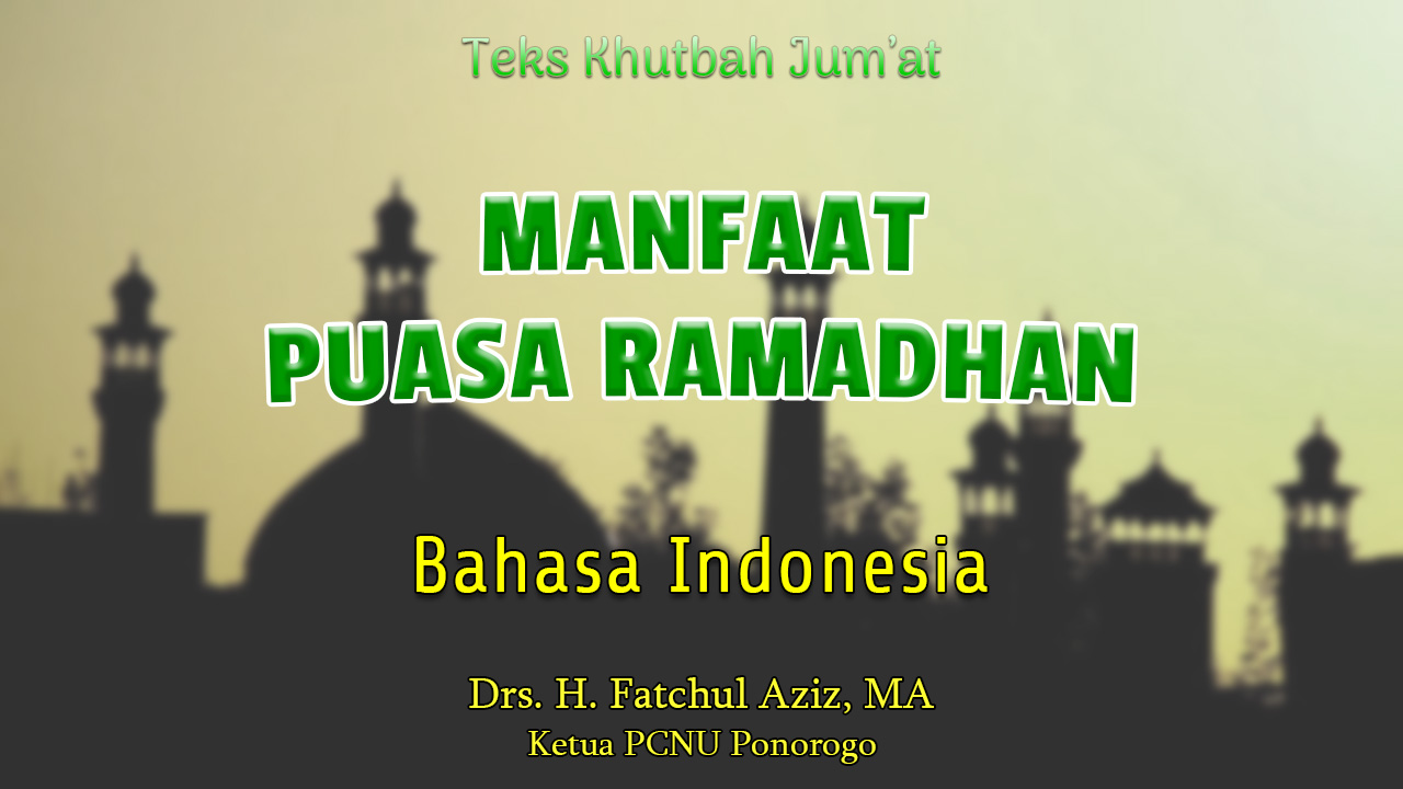 Detail Contoh Khutbah Ramadhan Singkat Nomer 7