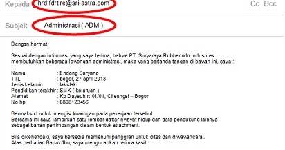 Detail Contoh Kirim Cv Lewat Email Nomer 19