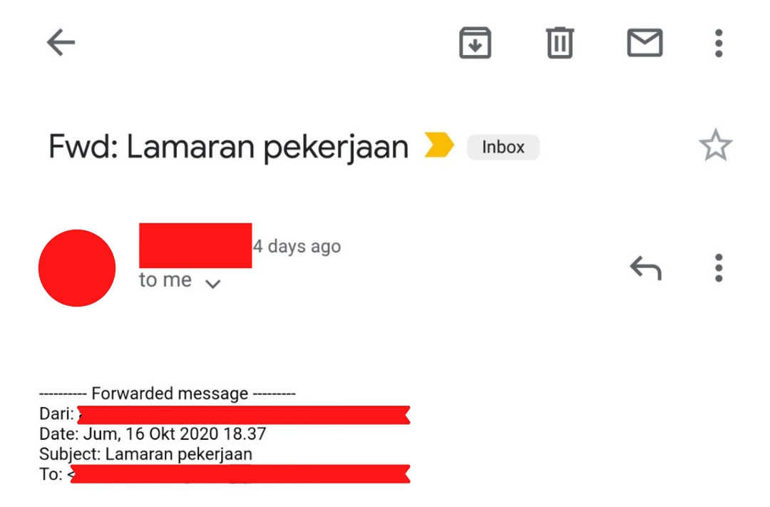 Detail Contoh Kirim Cv Lewat Wa Nomer 47