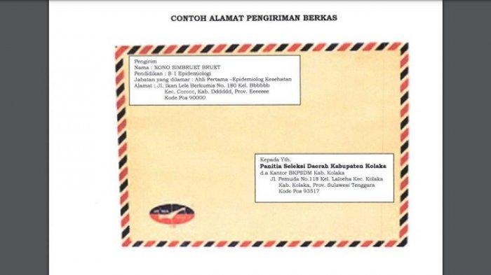 Detail Contoh Kirim Surat Lewat Pos Nomer 21