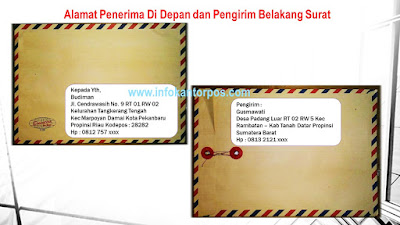 Detail Contoh Kirim Surat Lewat Pos Nomer 10